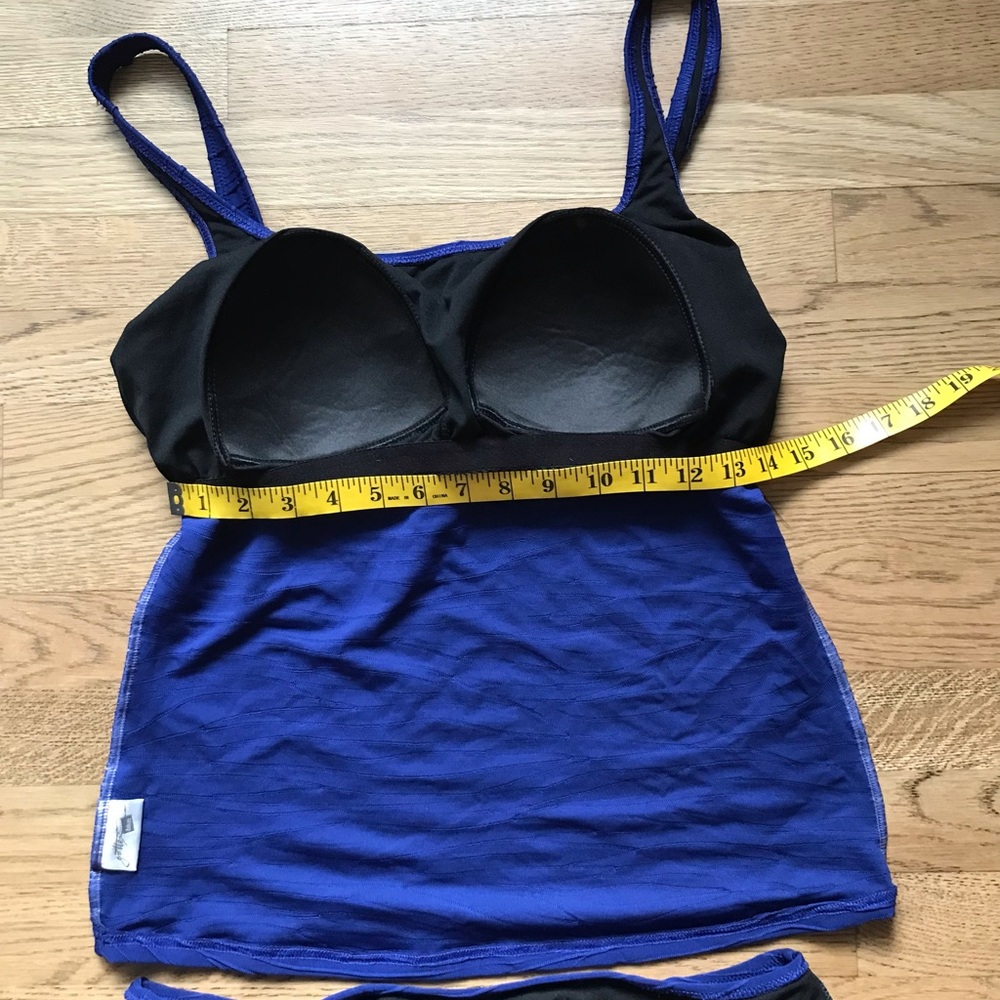 Royal blue Gottex Blue tankini EUC - Picture 6 of 8